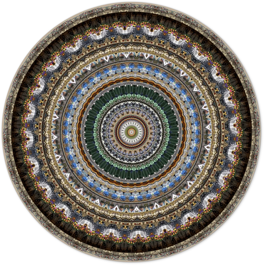 Carpet Urban Mandalas Mexico City